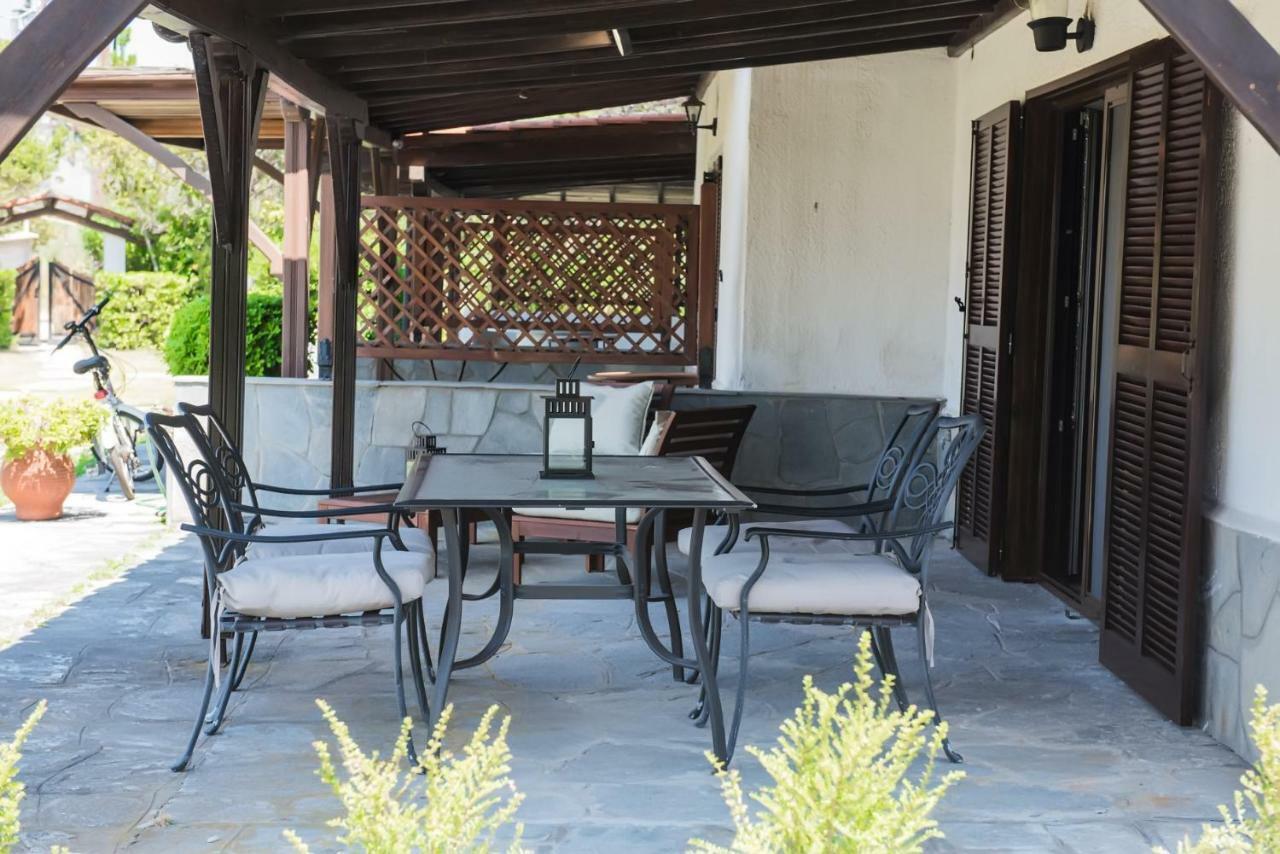 White Blossom Villa #Fourka Skála Foúrkas Dış mekan fotoğraf
